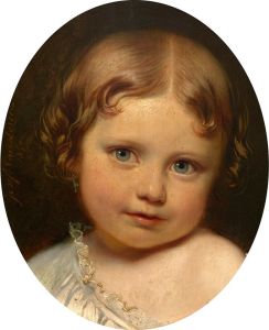 Madame Valentine De Give-LeDelier as a Child