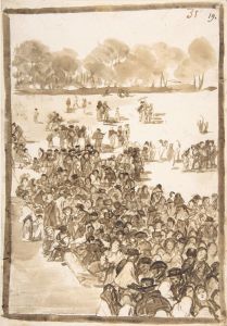 Crowd in a Park