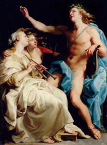 Apollo And Two Muses