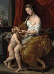 Venus Caressing Cupid