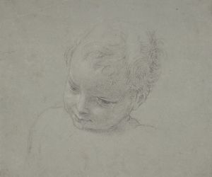 Bust-Length Study of a Child