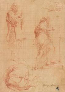 Studies for the Fall of Simon Magus