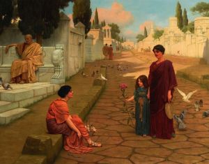 Outside The Gate Of Pompeii