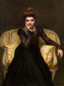Portrait d’une élégante