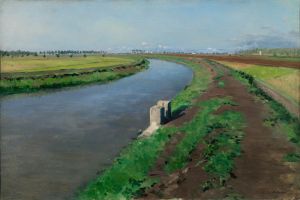 Banks of a Canal, near Naples