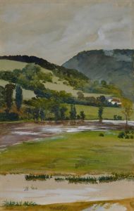 Spring landscape from Rozdół