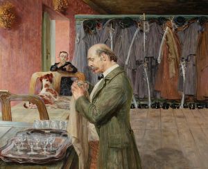 My life – central section of the triptych