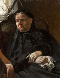 Portrait of artist’s mother