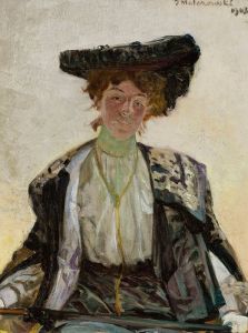 Portrait of Helena Sulima, actress