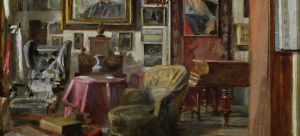 Living-room interior in Lusławice
