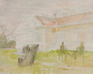 Manor house sketch – Lusławice