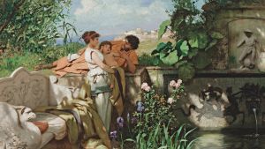 By The Fountain