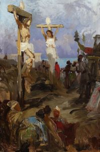 Christian Golgotha, sketch