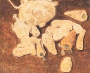 Nature morte aux navets et carottes