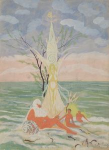 Neptunus, figuren en zee