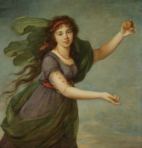 Portrait Of A Young Girl In The Guise Of Atalanta