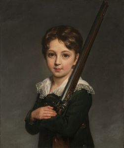 Portrait of a young boy