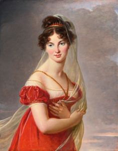 Portrait Of Aglaé Angélique Gabrielle