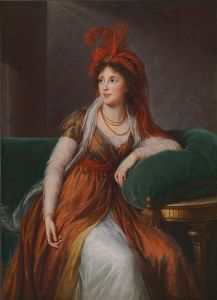 Portrait of Princess Anna Alexandrovna Galitzin