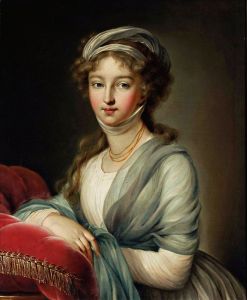 Portrait Of Elzbiety Aleksiejewnej , Zony Cara Aleksandra I