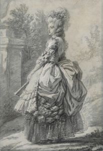 Marie Antoinette in a Park