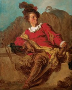 Jean-Claude Richard, Abbot of Saint-Non, Dressed ‘a l’Espagnole’