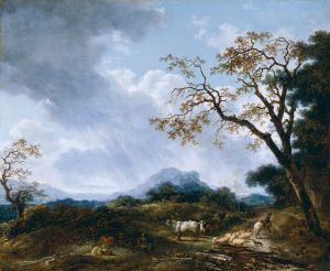 Landscape With Passing Shower