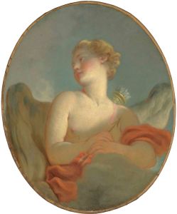 ‘L’Amour’; said to be a Portrait of Marie Catherine Colombe  as Cupid
