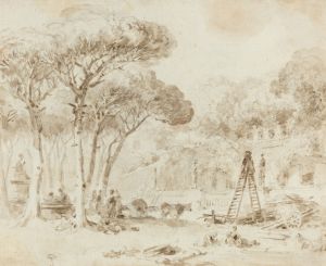 Gardens of an Italian Villa
