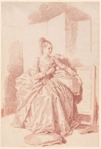 Seated Young Woman