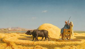 The Grain Threshers, Egypt