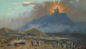 Moses On Mount Sinai