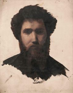 Head of a peasant, from the front