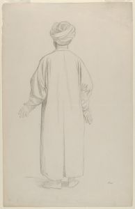 A Muslim Preparing for Prayer
