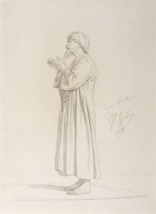 Arab Standing in Prayer