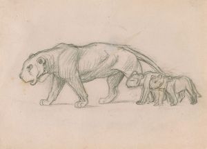 Lioness and her Cubs