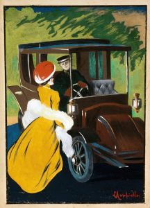 Projet d’affiche pour les automobiles Charron