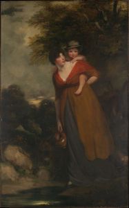 Mrs. Richard Brinsley Sheridan  and Her Son