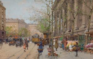 Marché aux fleurs Place de la Madeleine