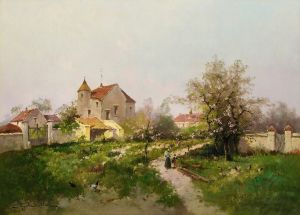 Rural Scene In The Barbizon Suburbs