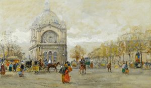The Church of St. Augustin, Paris