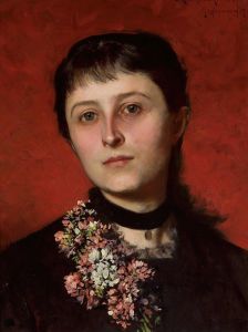 Portrait Of Maria Godlewska Née Popiel