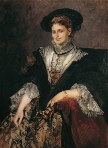 Portrait Of Bertha Von Piloty