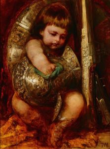 Putto, Cleaning The Arms Of Mars