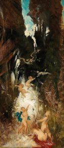 Putti Near A Forest Brook