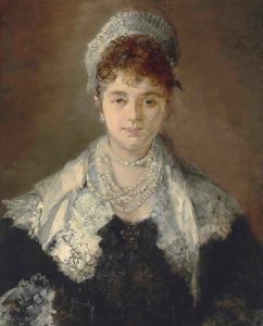 Portrait Of A Lady, Possibly Johanna  Elisabeth Maria Von Klinkosch, Princess Aloys Of Liechtenstein
