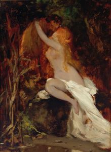 Faun And Nymph