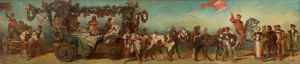 Entwurf zum Festzug 1879 – Die Fleischselcher