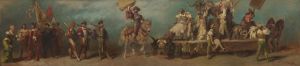 Entwurf zum Festzug 1879 – Die Gerber