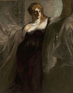 Portrait of a young woman